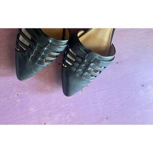 Express Black Flats, size 7